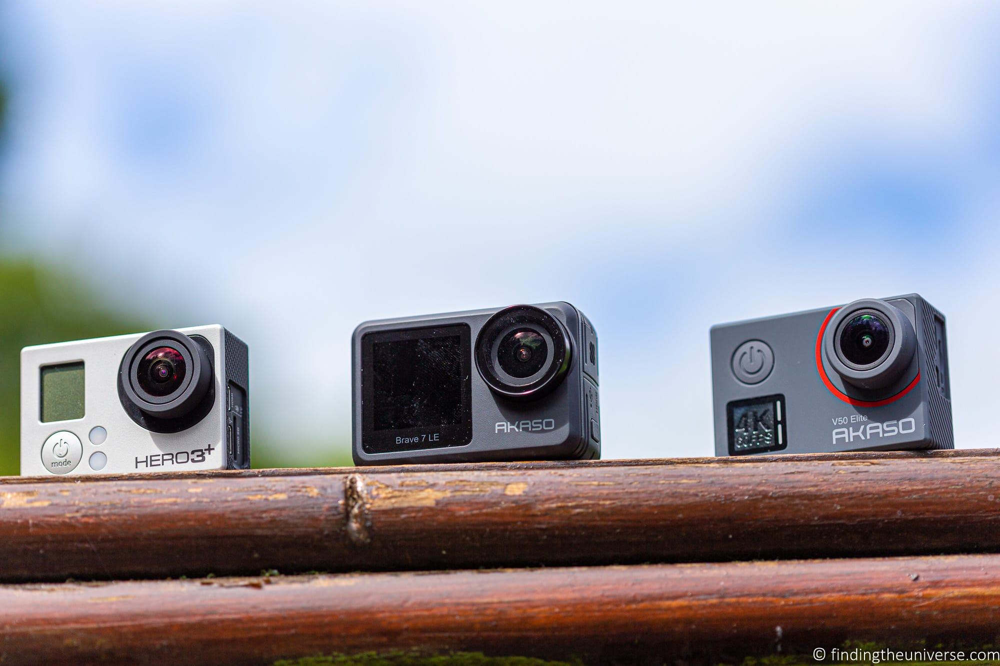 Action camera lineup