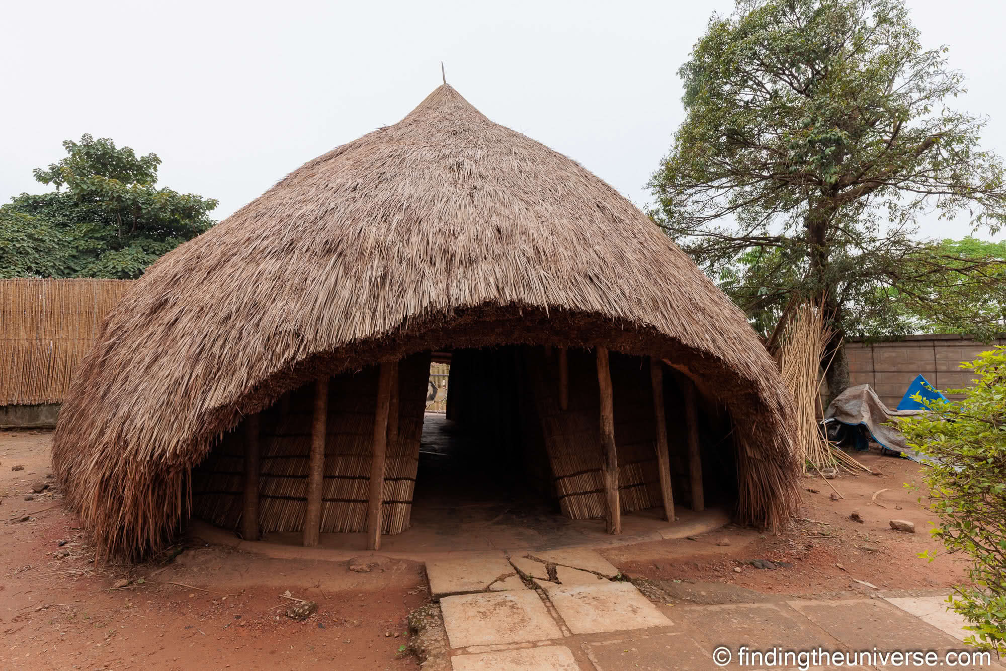 Kasubi Tombs Kampala Uganda by Laurence Norah