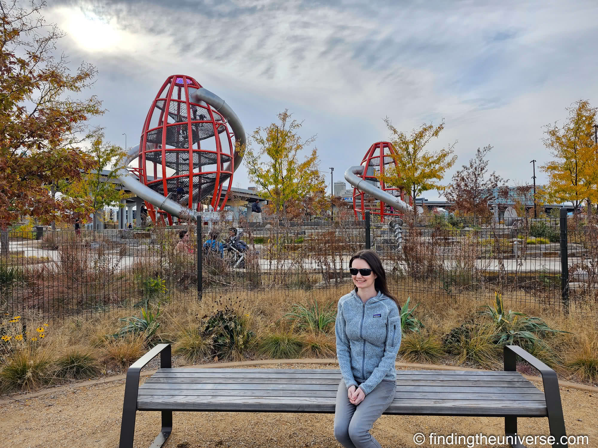 Lewis & Clark Landing play area Omaha by Laurence Norah