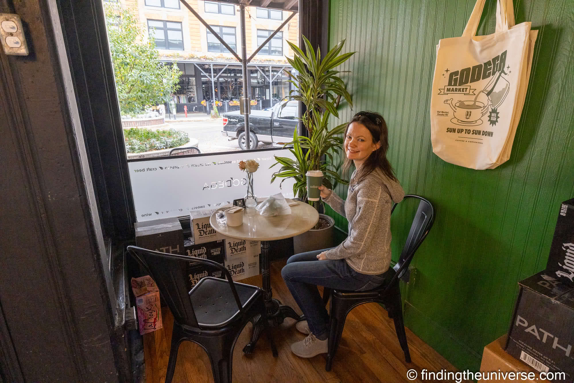 Old Market Omaha by Laurence Norah