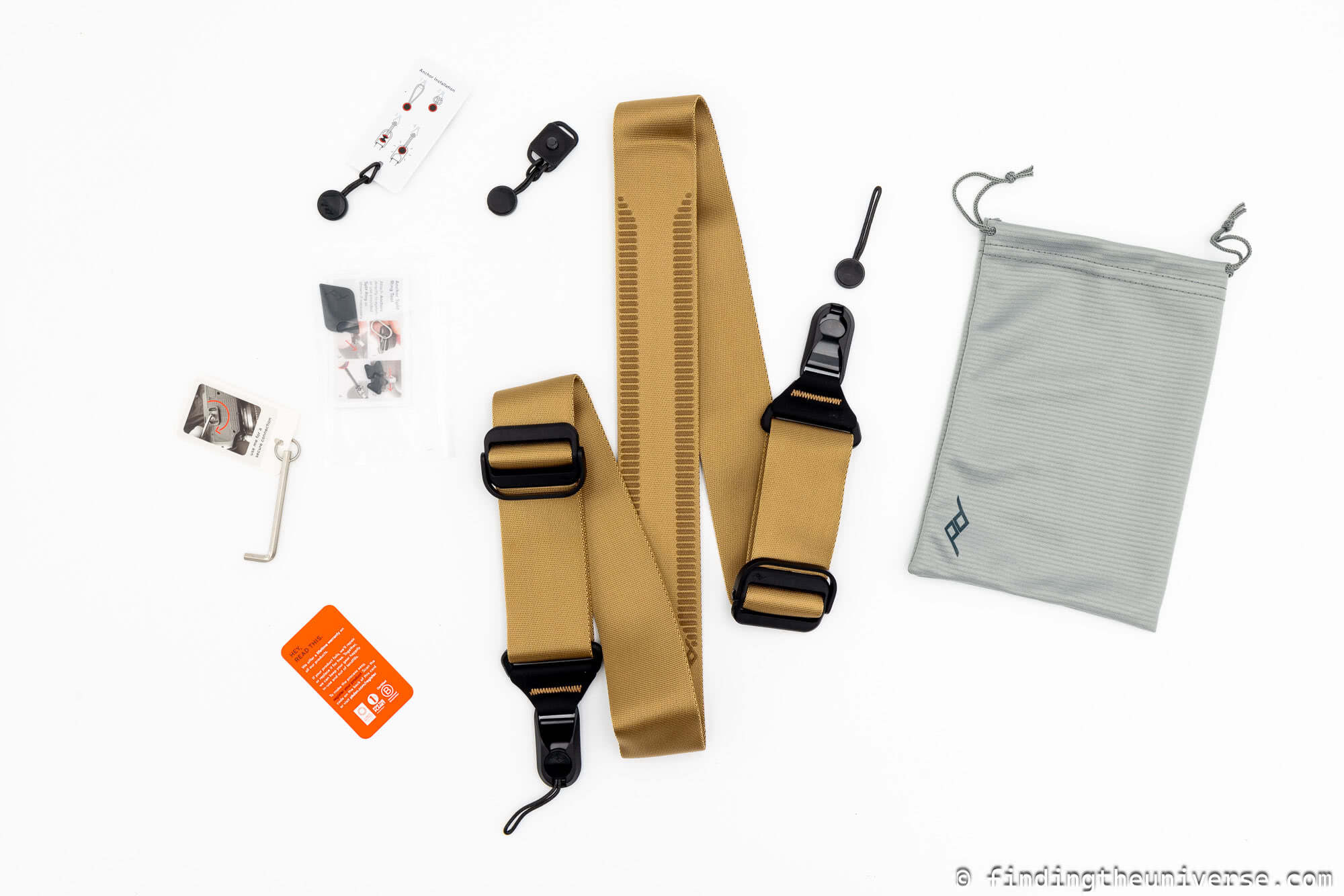 Peak Design Slide strap box by Laurence Norah