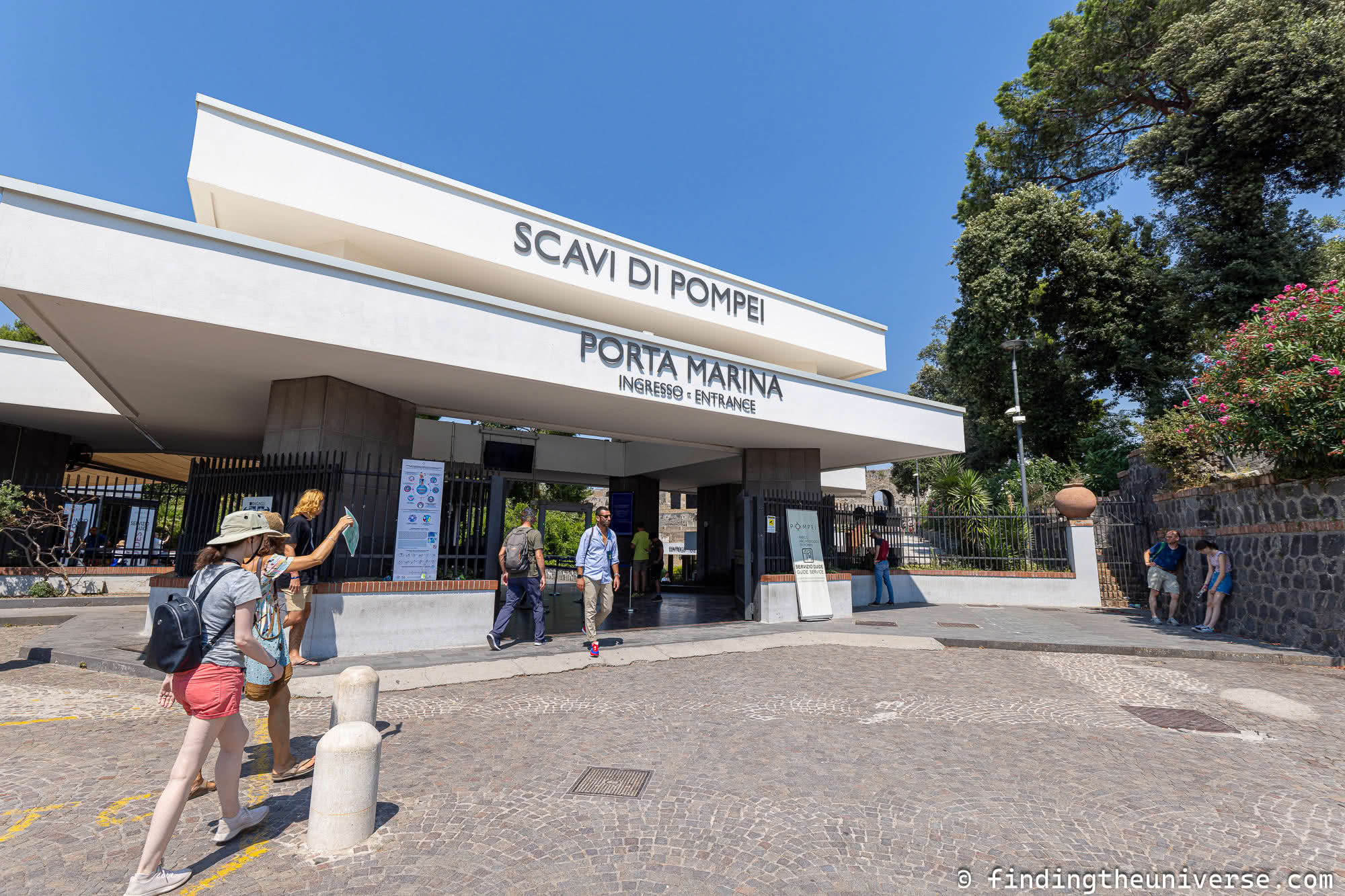 Pompeii Porta Marina Entrance by Laurence Norah