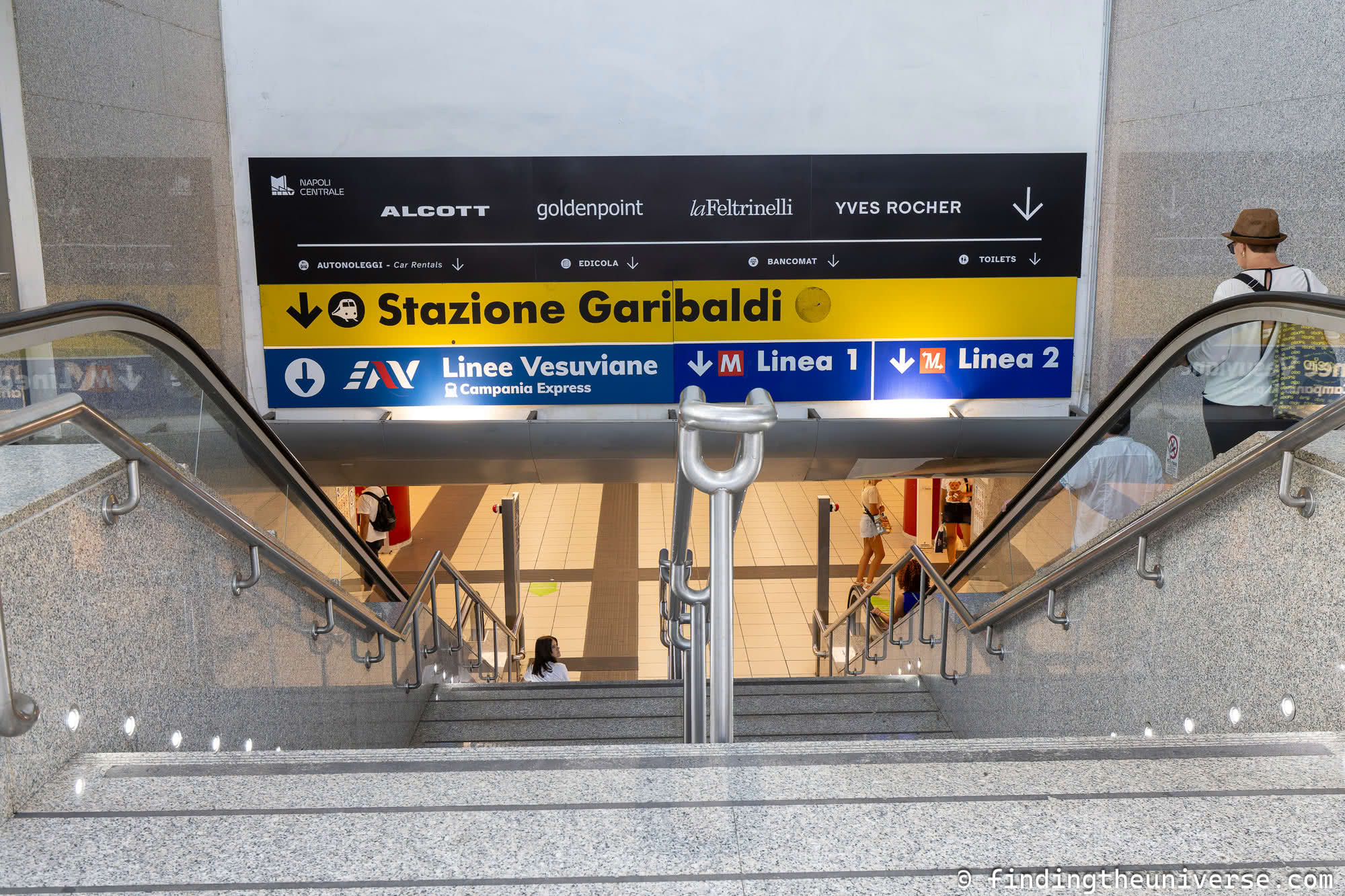 Train to Pompeii from Naples by Laurence Norah