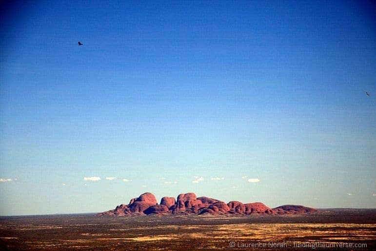 Australias Red Centre The Olgas as seen from Uluru