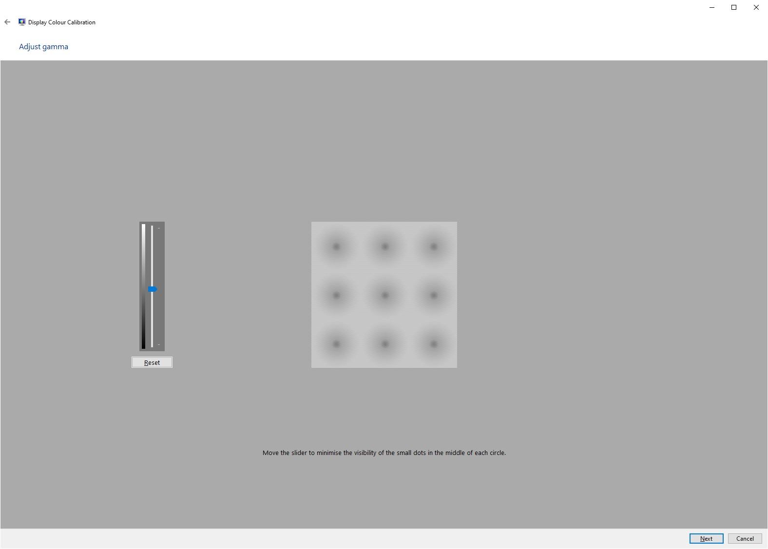 Windows Display Calibration 2a