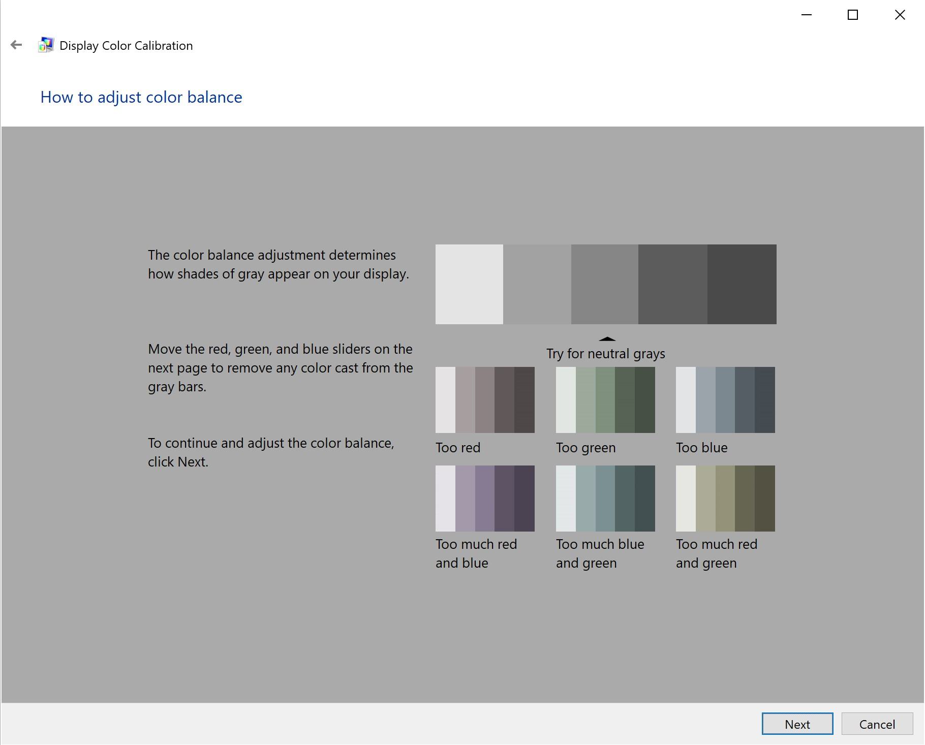 Windows Display Calibration 4